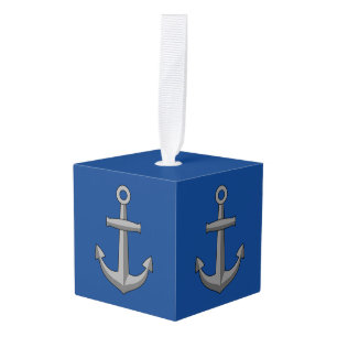 Adorno Cúbico Personalizado de anclaje de barco
