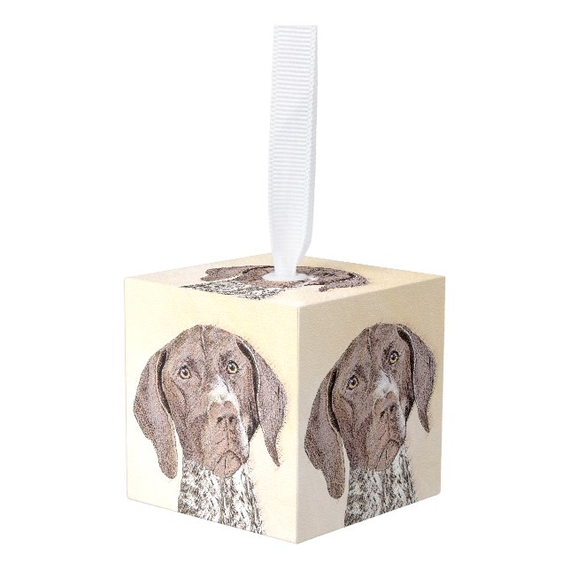 Adorno Cúbico Pintura de puntero de cortometraje alemán - Arte d (Anverso en perspectiva)