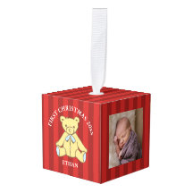 Primera foto del navidad del bebé