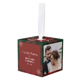 Adorno Cúbico Primeras fotos de Bodas de Navidad