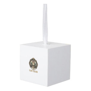 Adorno Cúbico Regalo para papá gato medieval real - Royal Medie