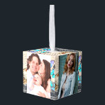 Adorno Cúbico romántico francia francia viaje paris eiffel tower<br><div class="desc">romántico francia francia viaje parís eiffel tower accesorios para casa. Accesorios decorativos de París.</div>