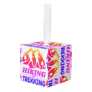 Adorno Cúbico Senderismo o senderismo