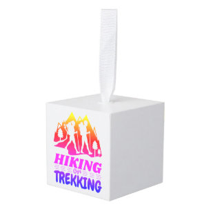 Adorno Cúbico Senderismo o senderismo