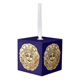 Adorno Cúbico The Savoy Cube Ornament