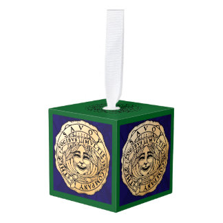 Adorno Cúbico The Savoy Cube Ornament