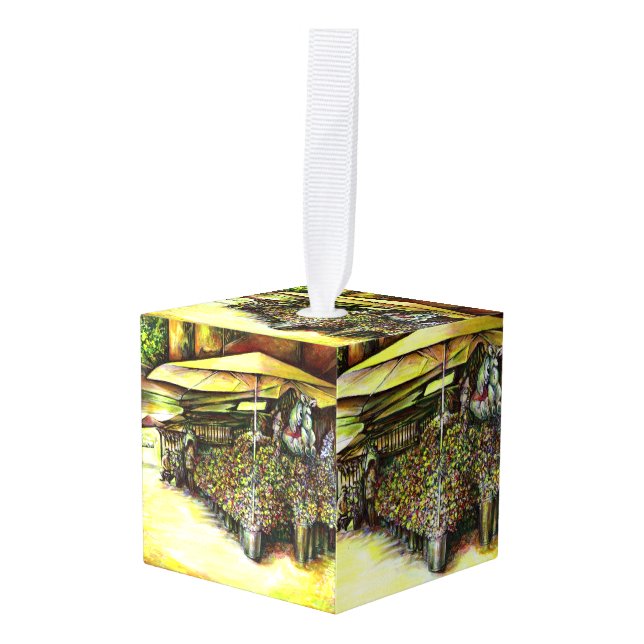 Adorno Cúbico Tomada de la posesión de los poderes (Anverso en perspectiva)