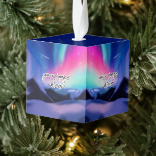 Adorno Cúbico Un millón de sueños de Aurora