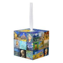 Adorno Cúbico Vincent van Gogh - Piquetas maestras del mosaico
