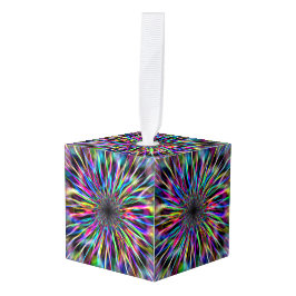 Adorno Cúbico zoom diamante espectral 2