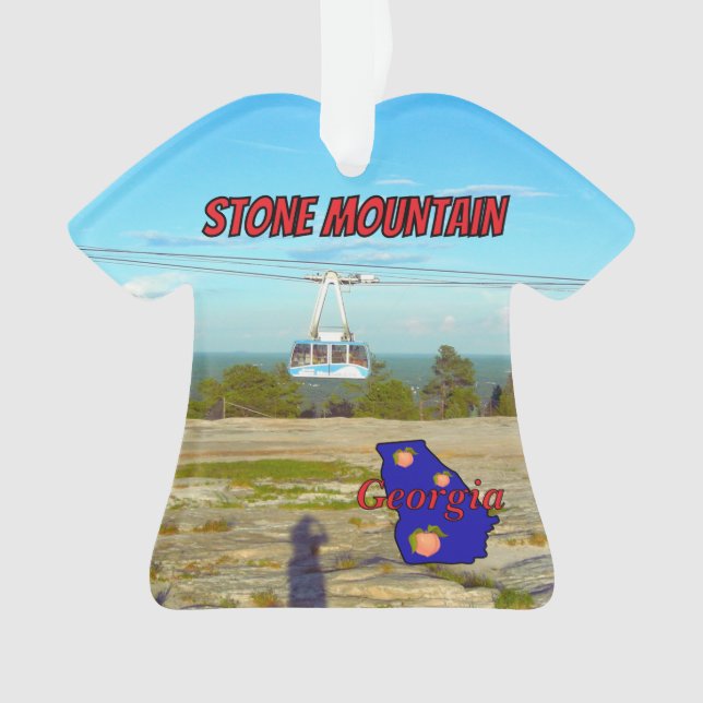 Adorno Cumbre de Stone Mountain Summit Skyride (Anverso)