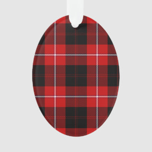 Adorno Cunningham Tartan Red Black Plaid