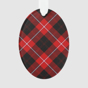 Adorno Cunningham Tartan Red Black Plaid