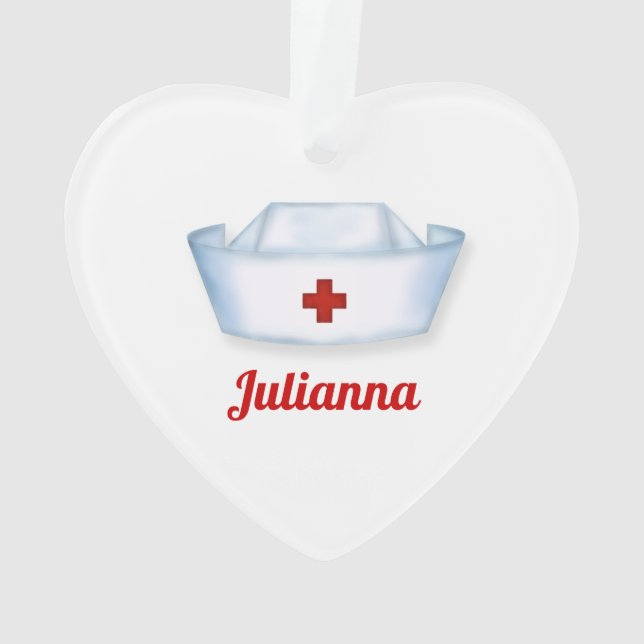 Adorno Cure el mundo para las enfermeras de encargo (Reverso)