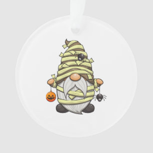 Adorno Curiosa momia con Jack O' Lantern Halloween G