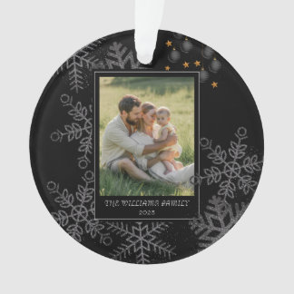 Adorno Custom FAMILY Script One Photo Keepsake Ceramic Ba