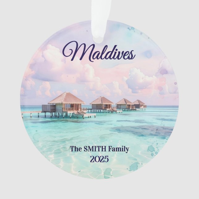 Adorno Custom Maldives Family Vacation (Anverso)