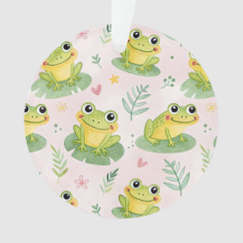 Adorno Cute frogs Pattern