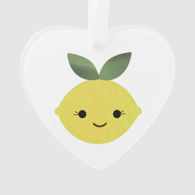 Adorno Cute Kawaii Lemon (Reverso)