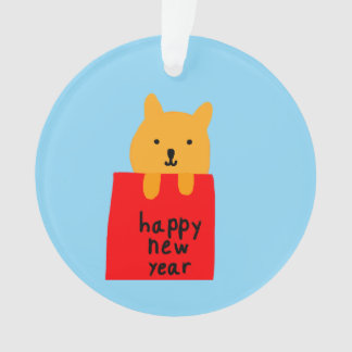 Adorno cute kitten ornament