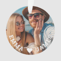 Cute Love Heart Photo Parples Nombres personalizad