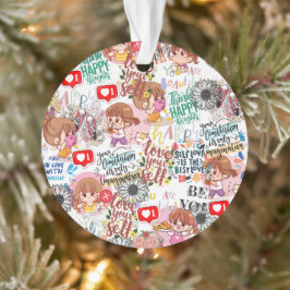 Adorno Cute Motivational – Positive Quote Kawaii 