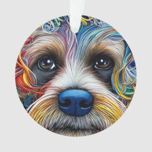 Adorno Cute Pop Art Terrier