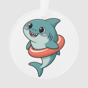 Adorno Cute Shark Baby Con Flotador   Niños