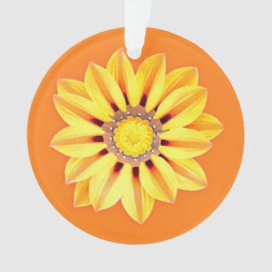 Adorno Daisy africano / Gazania - Naranja y amarillo