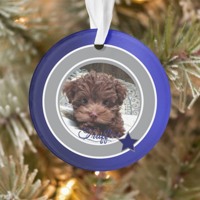 Adorno Dallas Dog Fan  Customizable (Árbol)