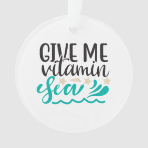 Adorno Dame Vitamina Mar