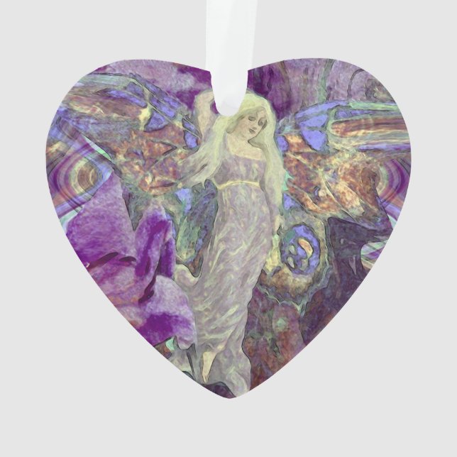 Adorno Danza de la hada de la mariposa (Reverso)