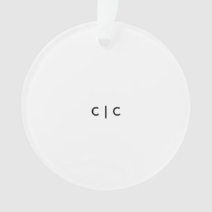 Adorno de acrílico, Adorno de círculo de acrílico