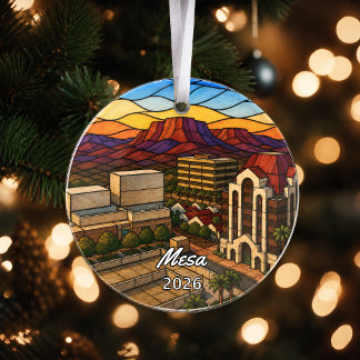 Adorno de acrílico personalizado de Mesa, Arizona
