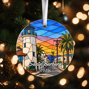 Adorno de acrílico personalizado de Santa Bárbara,