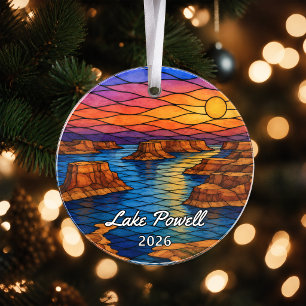 Adorno de acrílico personalizado del lago Powell,