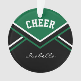 Adorno 📣 de animador verde oscuro 💖 Cheer