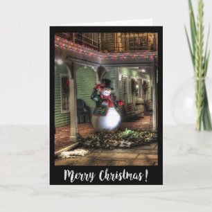 Adorno de árbol de Navidad de muñeco de nieve