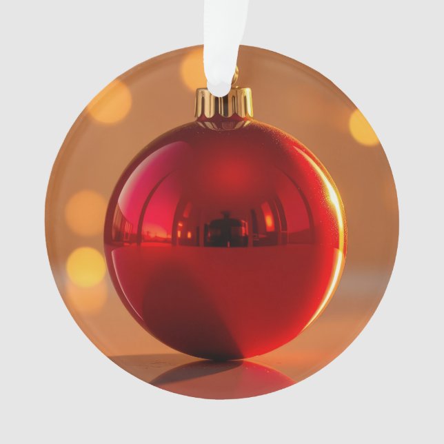Adorno de Bola de Navidad (Anverso)
