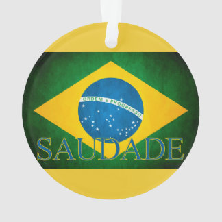 Adorno De Brasil Saudade da bandeira