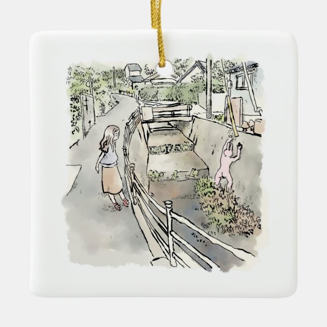 ADORNO DE CERÁMICA されにくじ (Anverso)