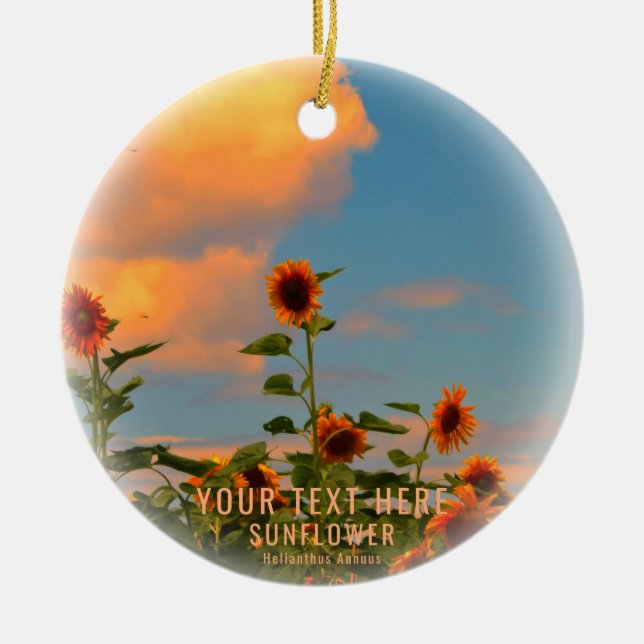 ADORNO DE CERÁMICA ひまわり (Frente)