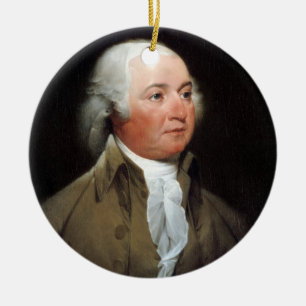 Adorno De Cerámica 02 John Adams
