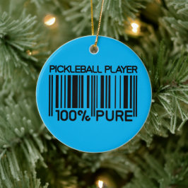 Adorno De Cerámica 100% personalizado de jugador de pickleball