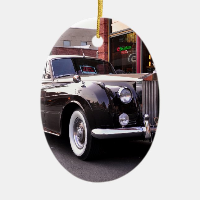 Adorno De Cerámica 1959 obra clásica Rolls Royce (Frente)