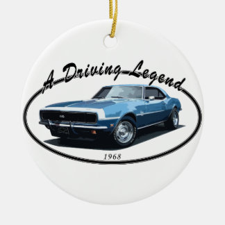ADORNO DE CERÁMICA 1968 NEGRO DE CAMARO SS