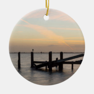 Adorno De Cerámica 1.ᵉʳ Sunset 2017 Cocoa Beach