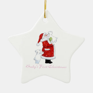 Adorno De Cerámica 1r navidad de Babys