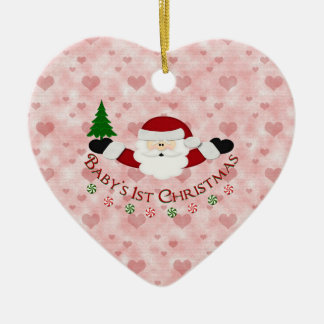 Adorno De Cerámica 1r navidad de Babys
