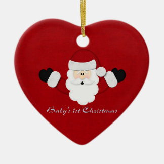 Adorno De Cerámica 1r navidad de Babys